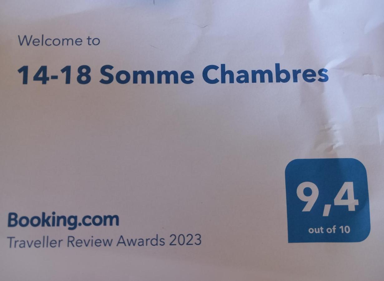 14-18 Somme Chambres Beaucourt-sur-l'Ancre Zewnętrze zdjęcie